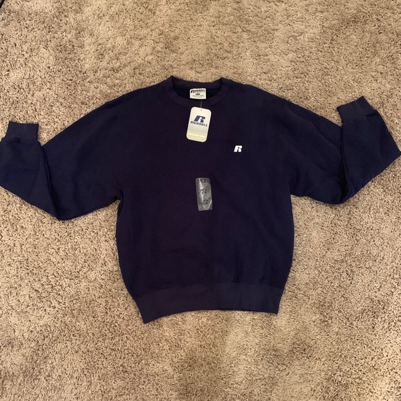Russell Athletic Other - Russel Athletic Navy Crewneck NWT Size M